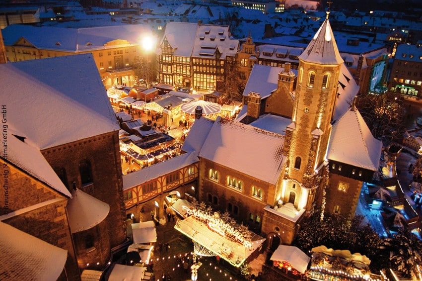 Winterlicher Braunschweiger Weihnachtsmarkt