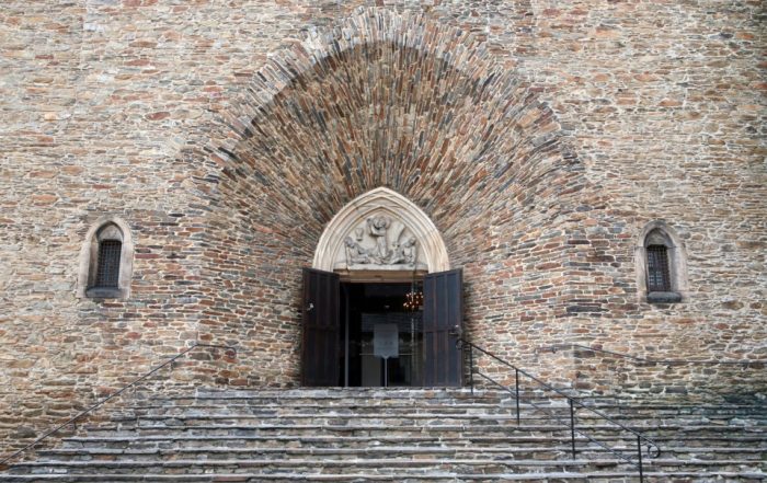Portal der St. Annen-Kirche, Sachsen, Deutschland, Annaberg-Buchholz
