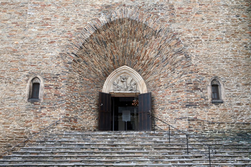 Portal der St. Annen-Kirche, Sachsen, Deutschland, Annaberg-Buchholz