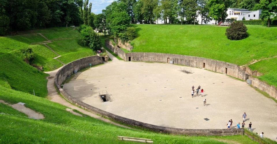 Trier Römisches Amphitheater Nordseite