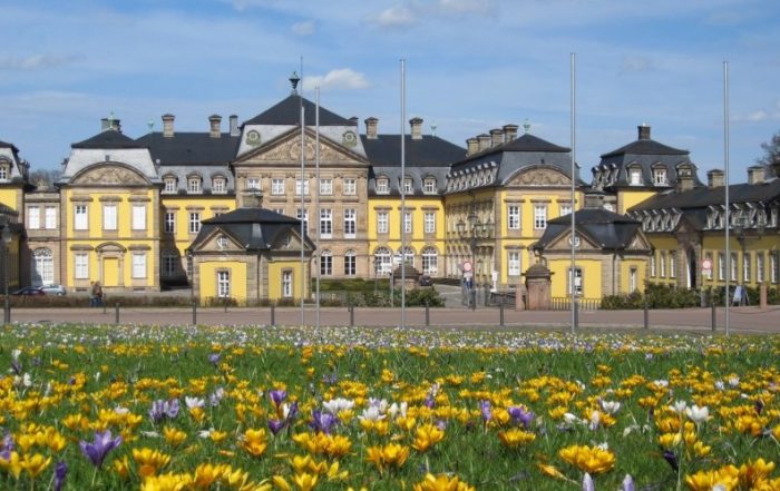Residenzschloss Bad Arolsen im Frühling