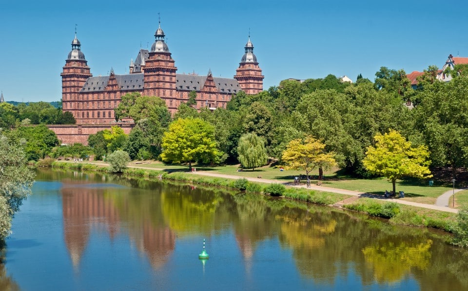 Schloss Aschaffenburg am Main