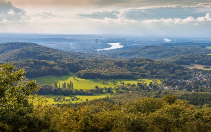 Panoramablick auf Bonn vom Ölberg