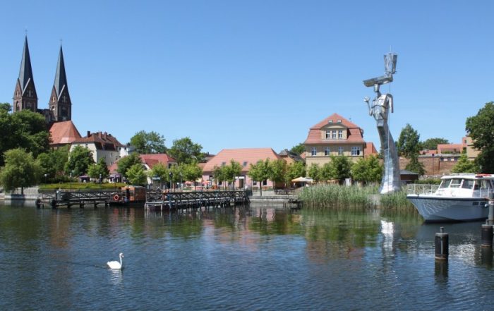 Blick auf Neuruppin im Ruppiner Land