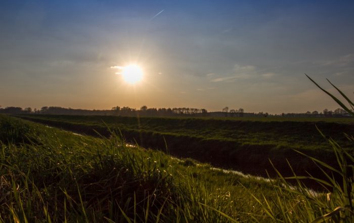 Fladderkanal bei Cloppenburg im Oldenburger Münsterland