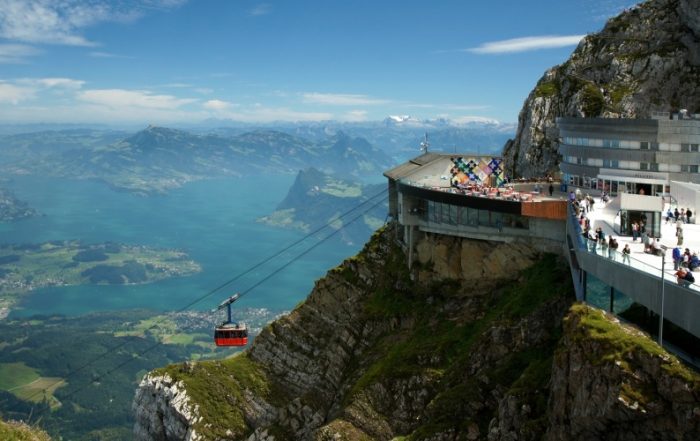Blick auf den Vierwaldstättersee, Luzern