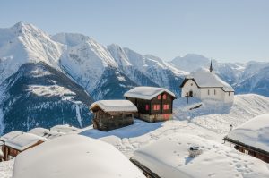 Winter im Wallis Schweiz