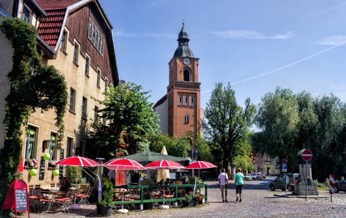 Marktplatz in Buckow