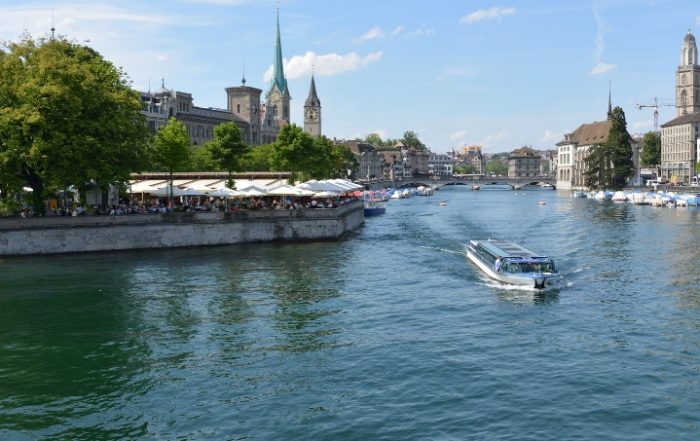 Seeufer in Zürich