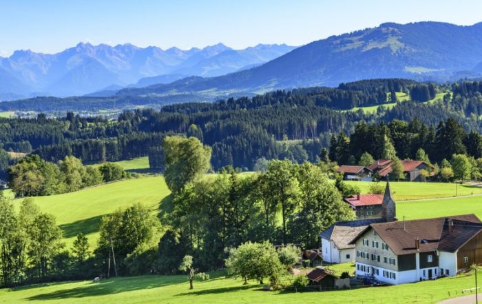 Allgäuer Panorama im Sommer