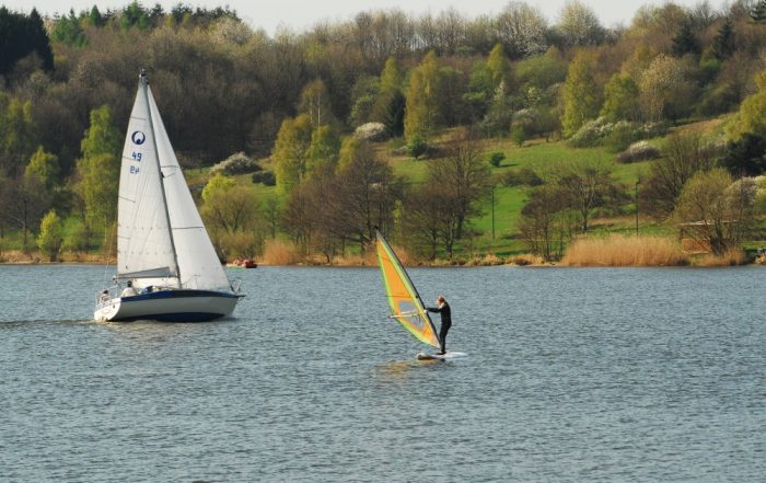 Wassersport auf dem Bostalsee