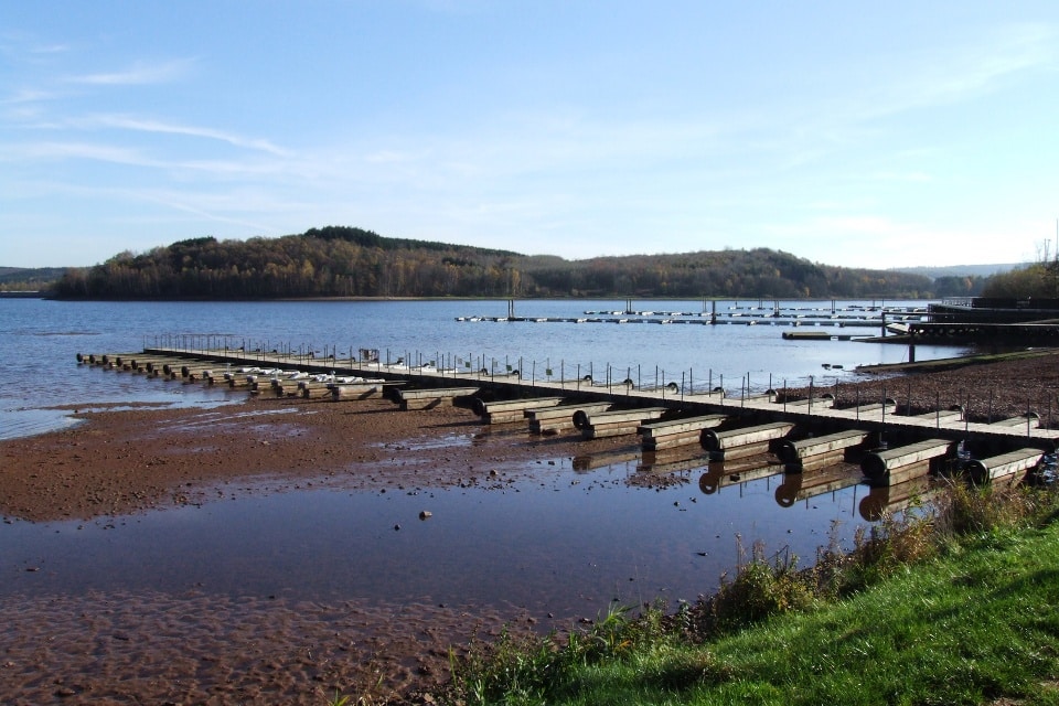 Steg am Bostalsee