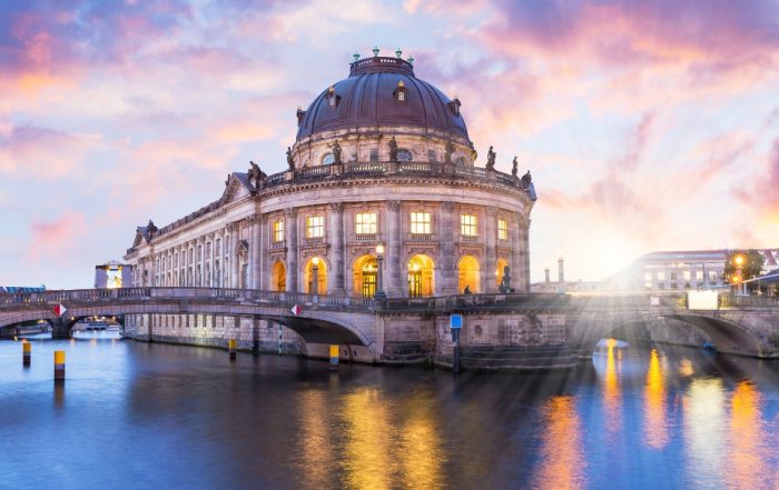 Museumsinsel Berlin mit dem Bode-Museum