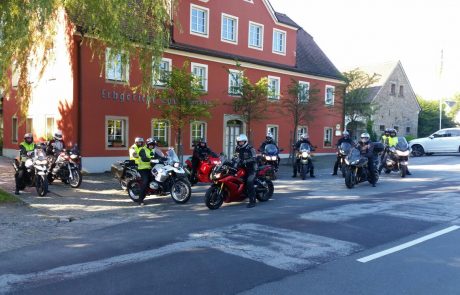 Motorradtour im Hotel Erbgericht