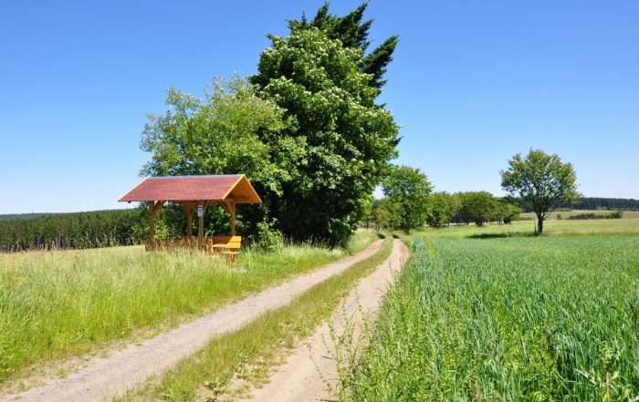 Wanderweg im Frankenwald - Wandern in Franken