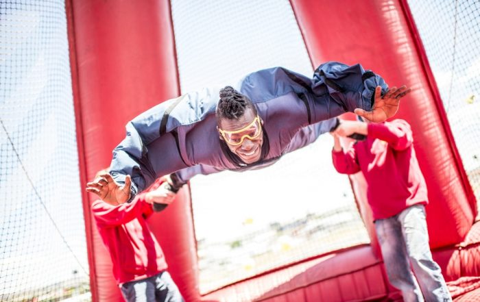 Bodyflying, Indoor Skydiving