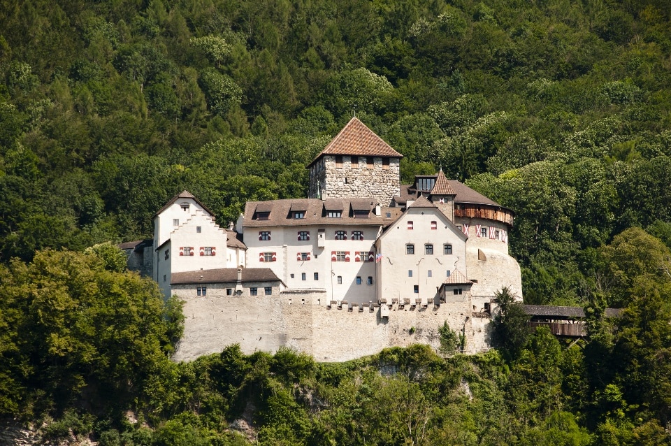 Schloss Vaduz, Liechtenstein/Ostschweiz