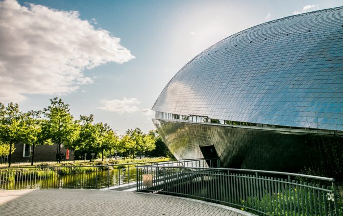 Außenansicht vom Universum Bremen