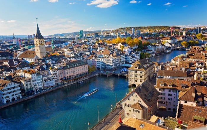 Blick auf Zürich