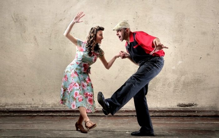 Tanzendes Paar - Lindy Hop