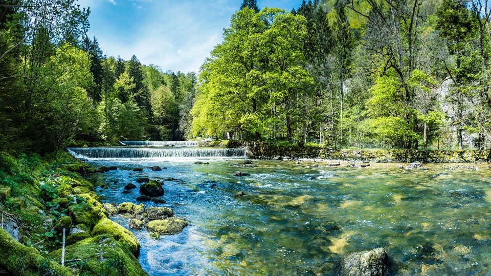 Flusslandschaft im Neuenburger Jura, La Chaux de Fonds