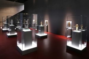 Die Schatzkammer im Deutschen Fußballmuseum