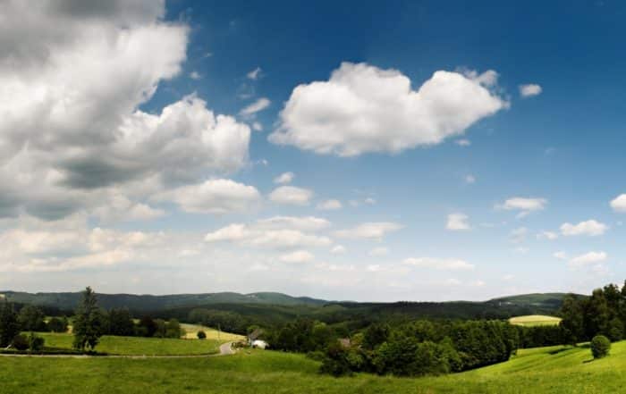 Panorama im Bergischen Land