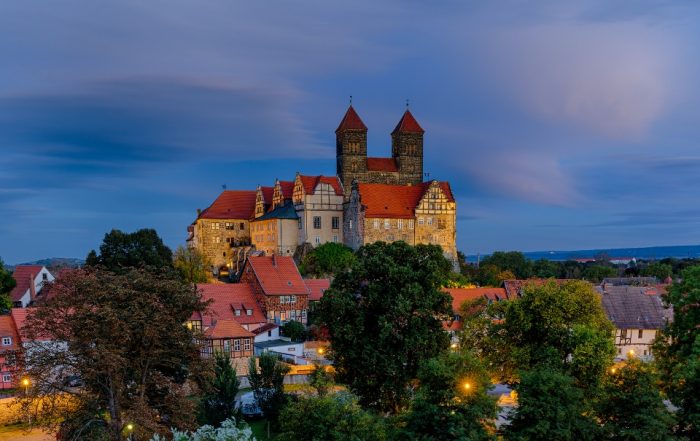 Schloss und Stiftskirche Quedlinburg - Drehorte in Deutschland - Reisen mit dem Wohnmobil