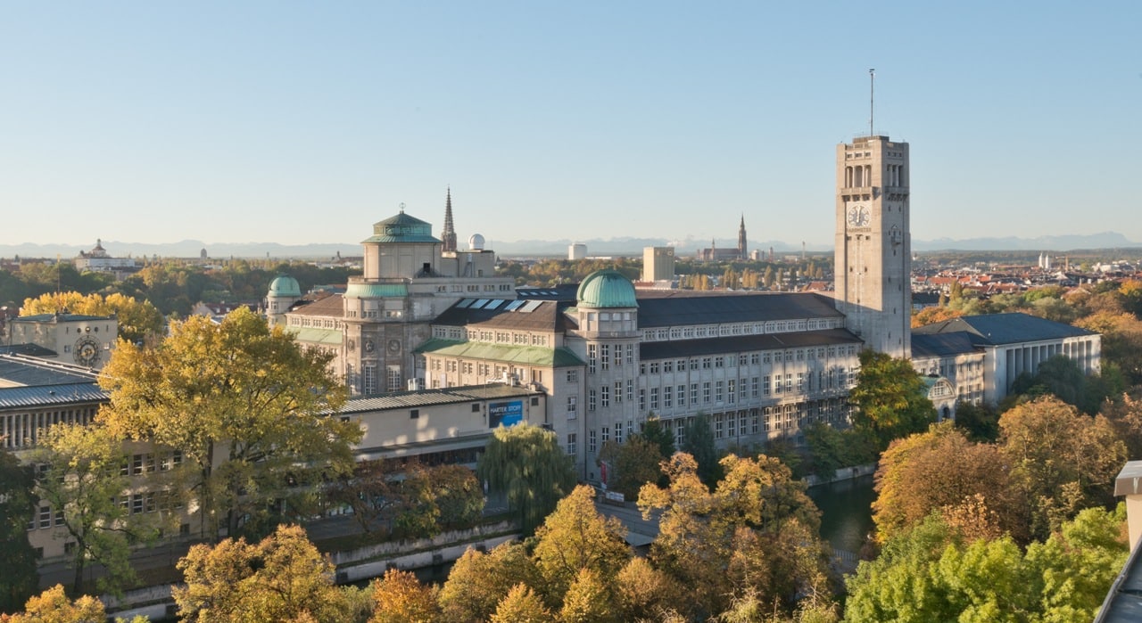 Deutsches Museum, Ansicht von Nordwesten