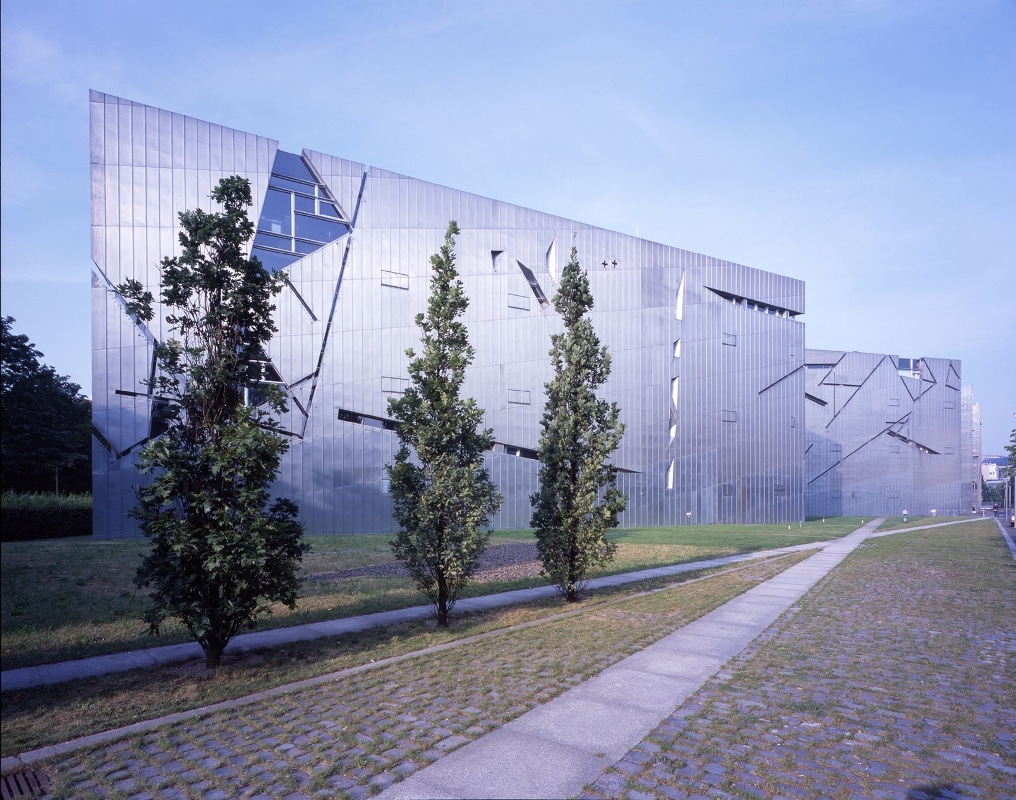 Jüdisches Museum Berlin, Außenansicht Libeskind-Bau