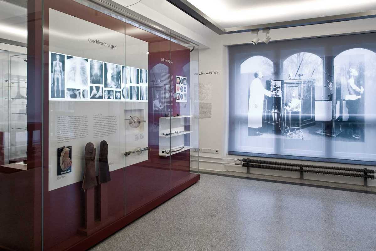 Das Berliner Medizinhistorische Museum der Charité, Dauerausstellung, Röntgen und Endoskopie