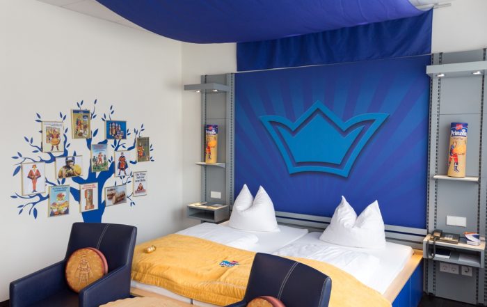 Themenzimmer "Prinzenrolle" im food hotel Neuwied