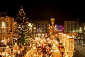 Christkindlmarkt am Hauptplatz, Linz - Weihnachtsmärkte in Österreich