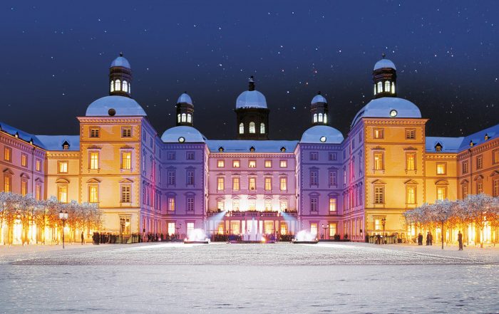 Winterliches Schloss Bensberg