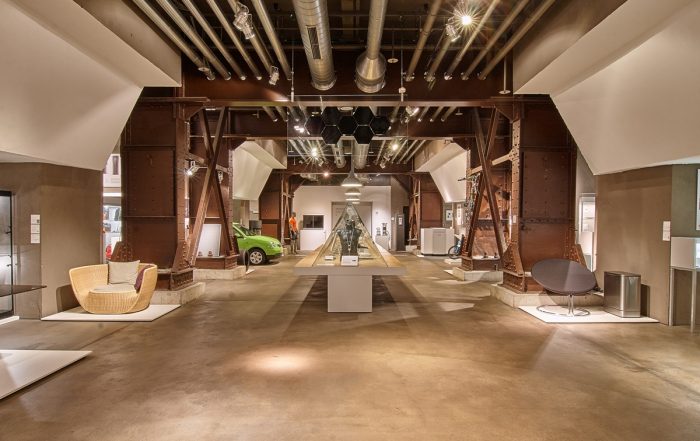 Fundamenthalle im Red Dot Design Museum Essen
