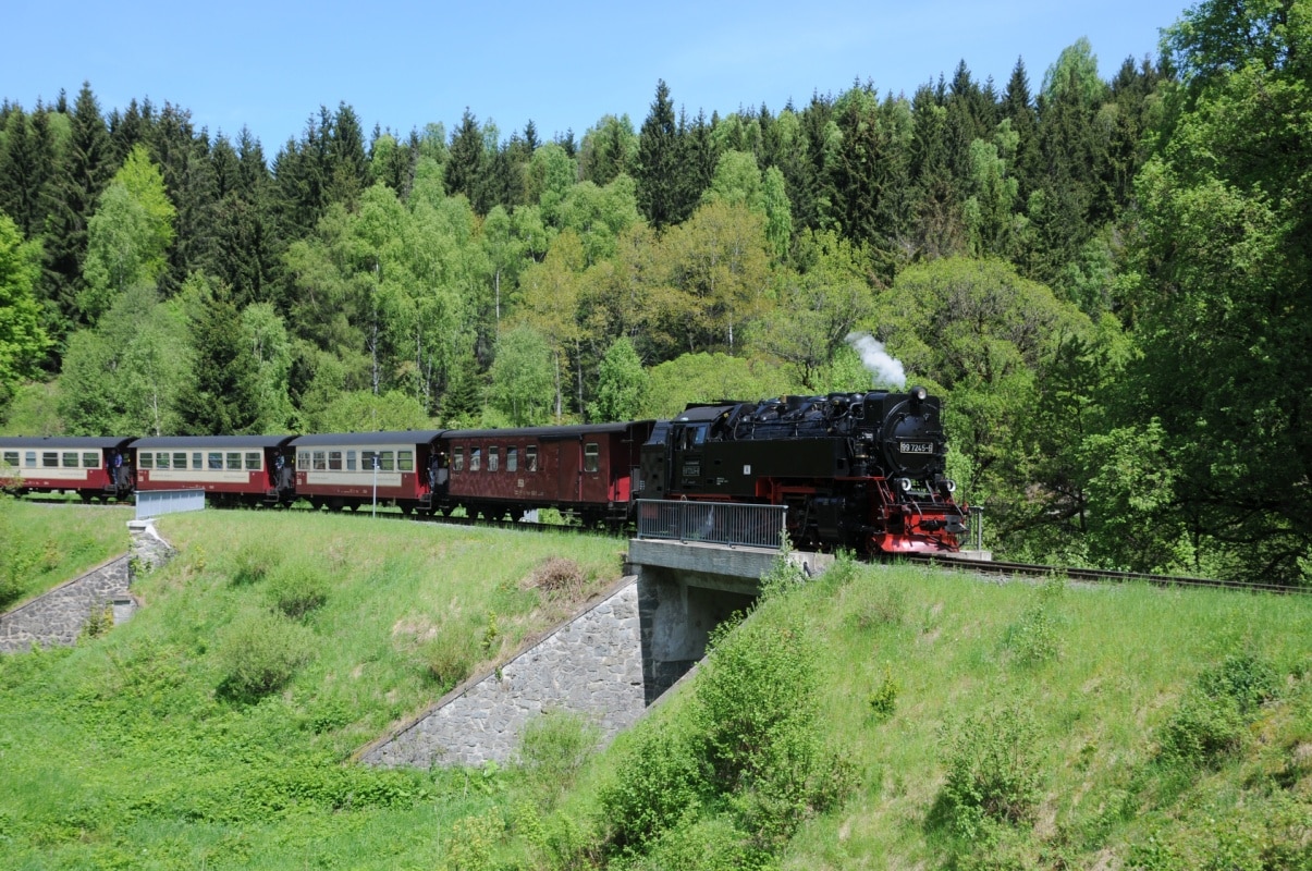 Brockenbahn im Harz - Harzer Hexen-Stieg