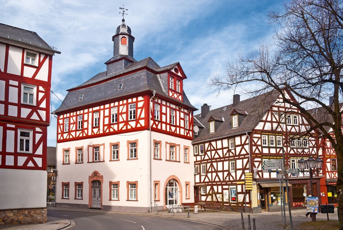 Rathaus Dillenburg - Rothaarsteig