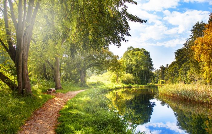 Wanderweg in der Uckermark - Uckermärker Landrunde