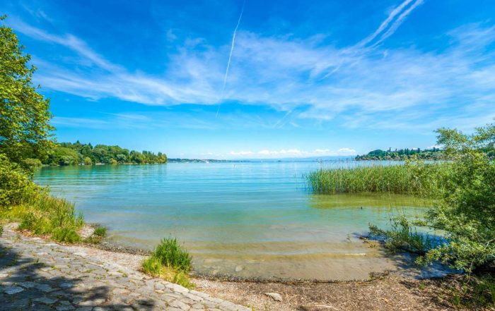 Bodensee bei Konstanz - 3Welten-Radweg