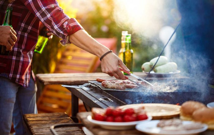 Grillen im Garten