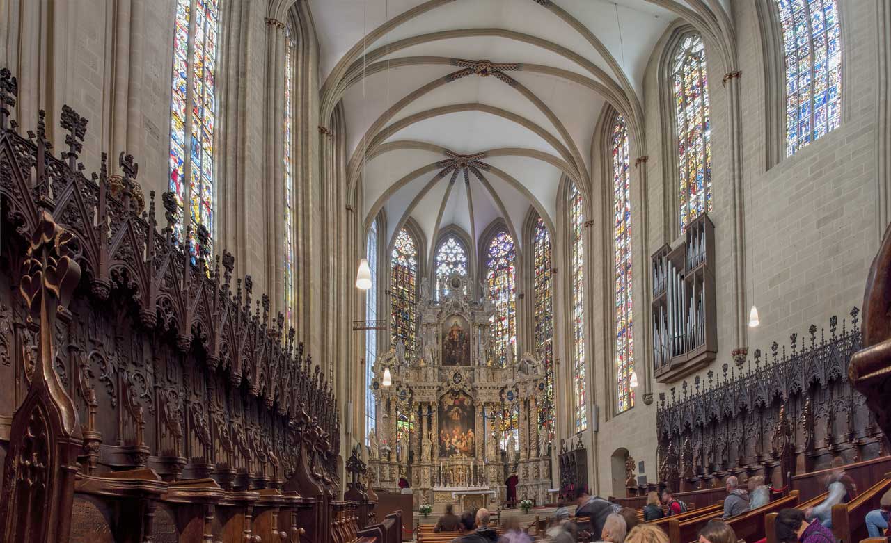 Erfurter Dom, innen -Die schönsten Kirchen Deutschlands