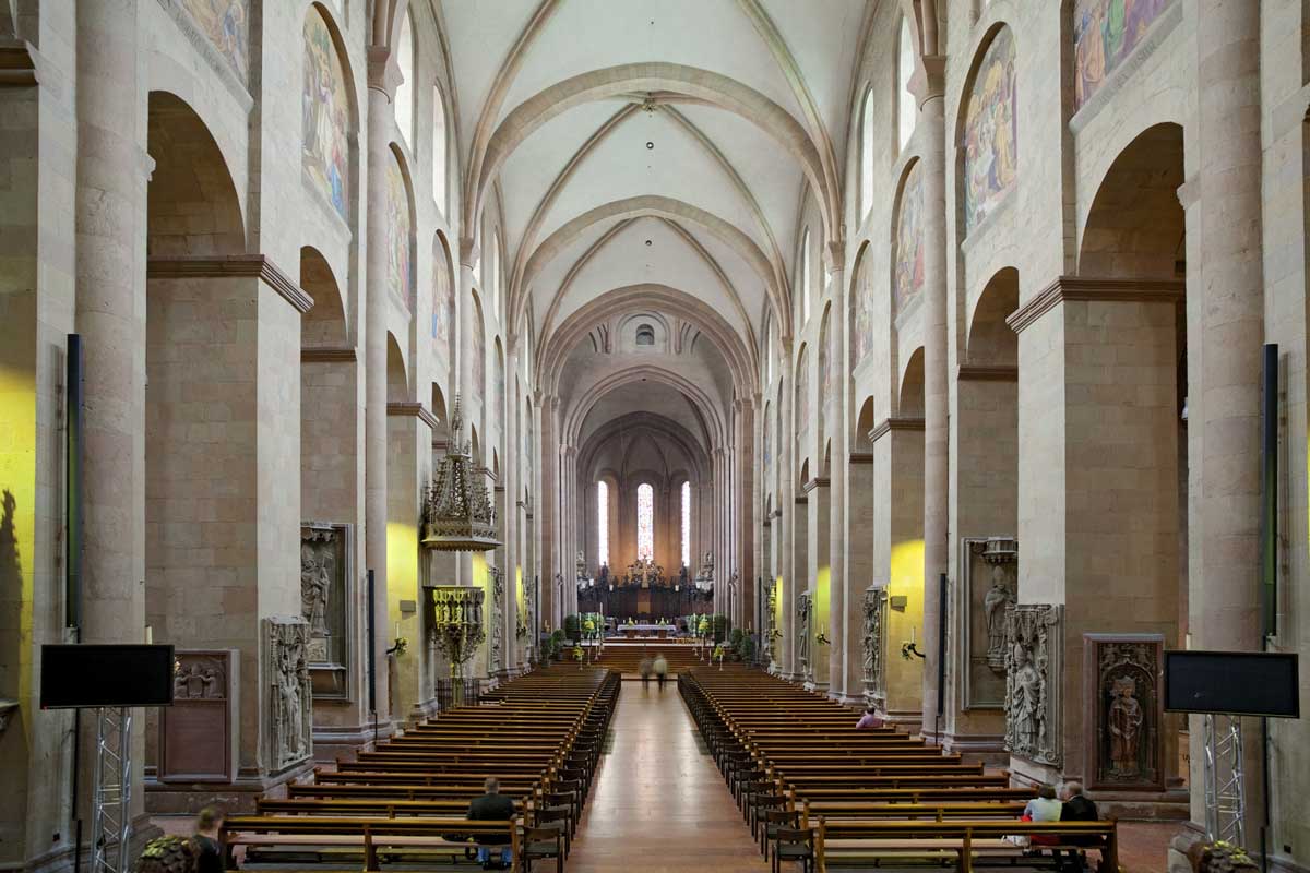 Mainzer Dom, innen - Die schönsten Kirchen Deutschlands
