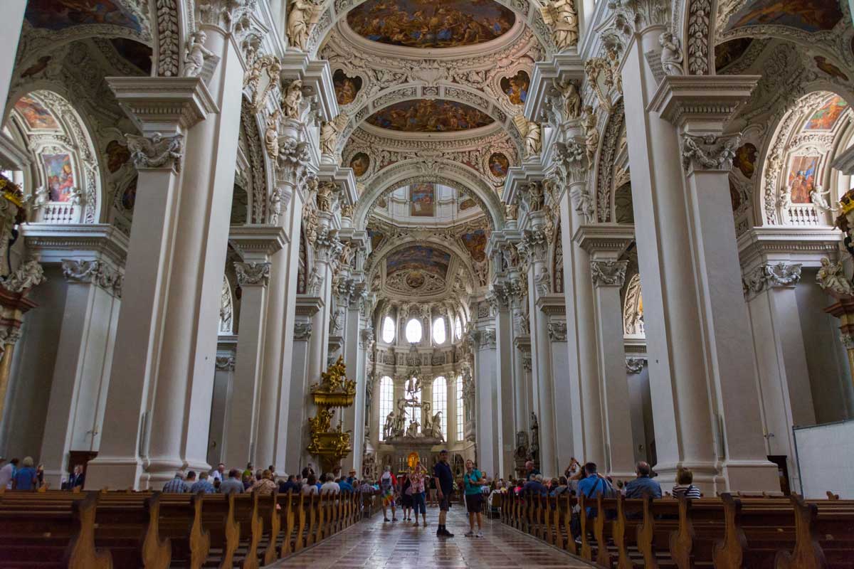 Passauer Dom, innen - Die schönsten Kirchen Deutschlands