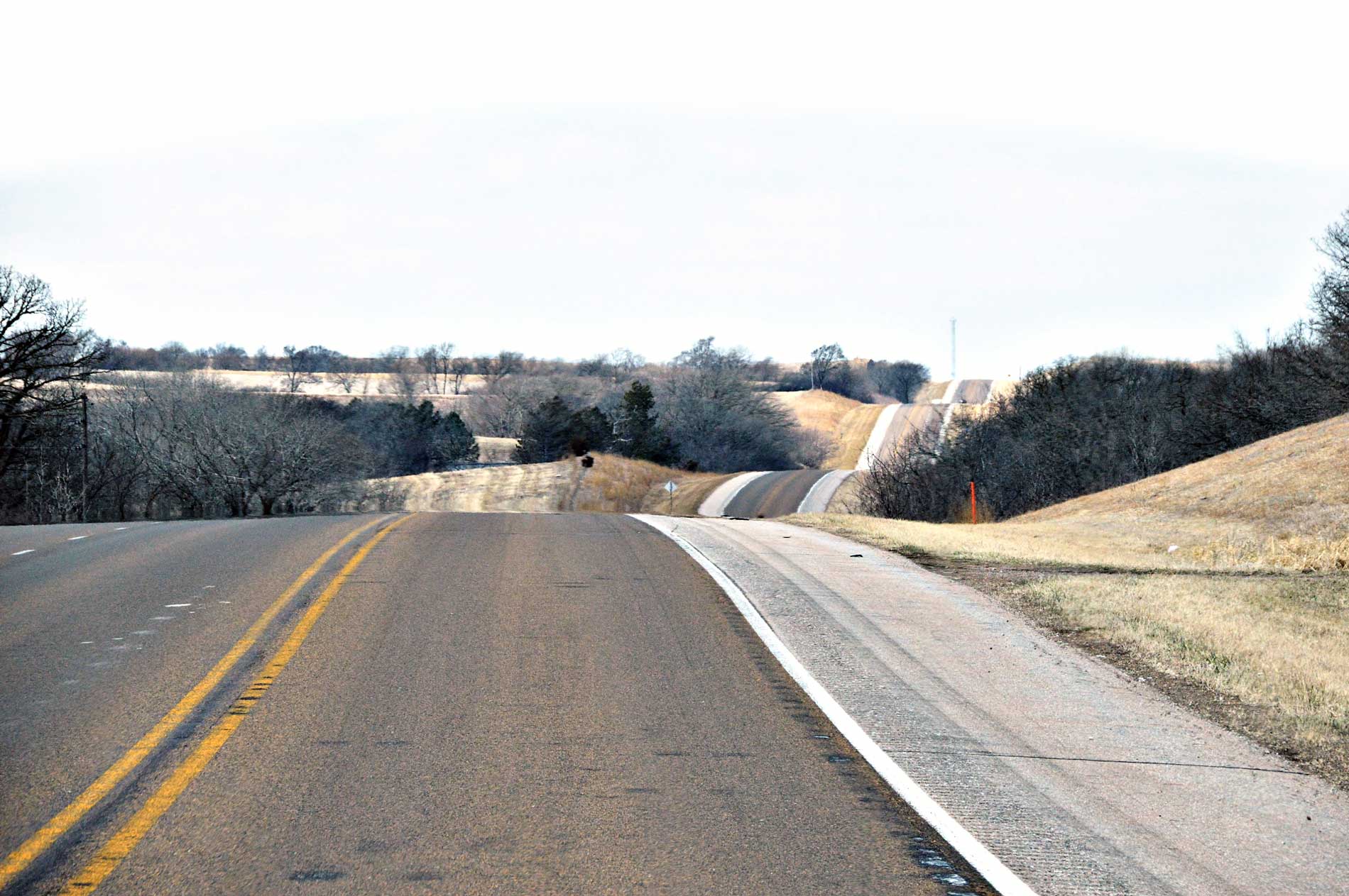 Straße in Nebraska