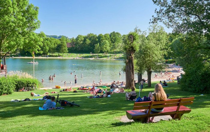 Breitenauer-See im Sommer