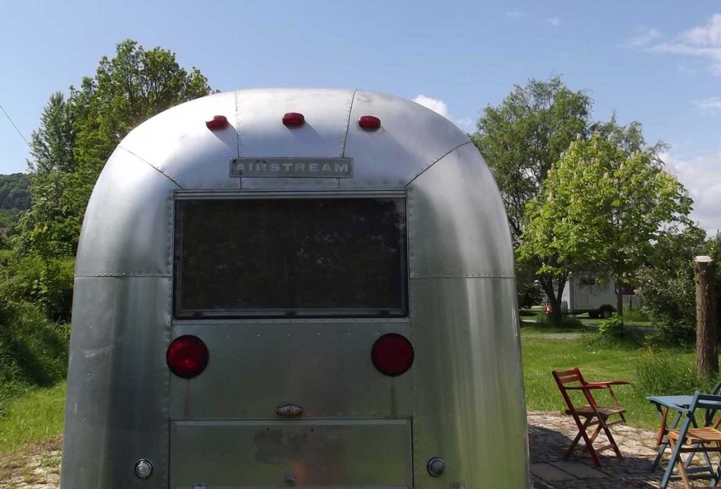 Airstream Hotel Jena: Urlaub in antiken Caravans