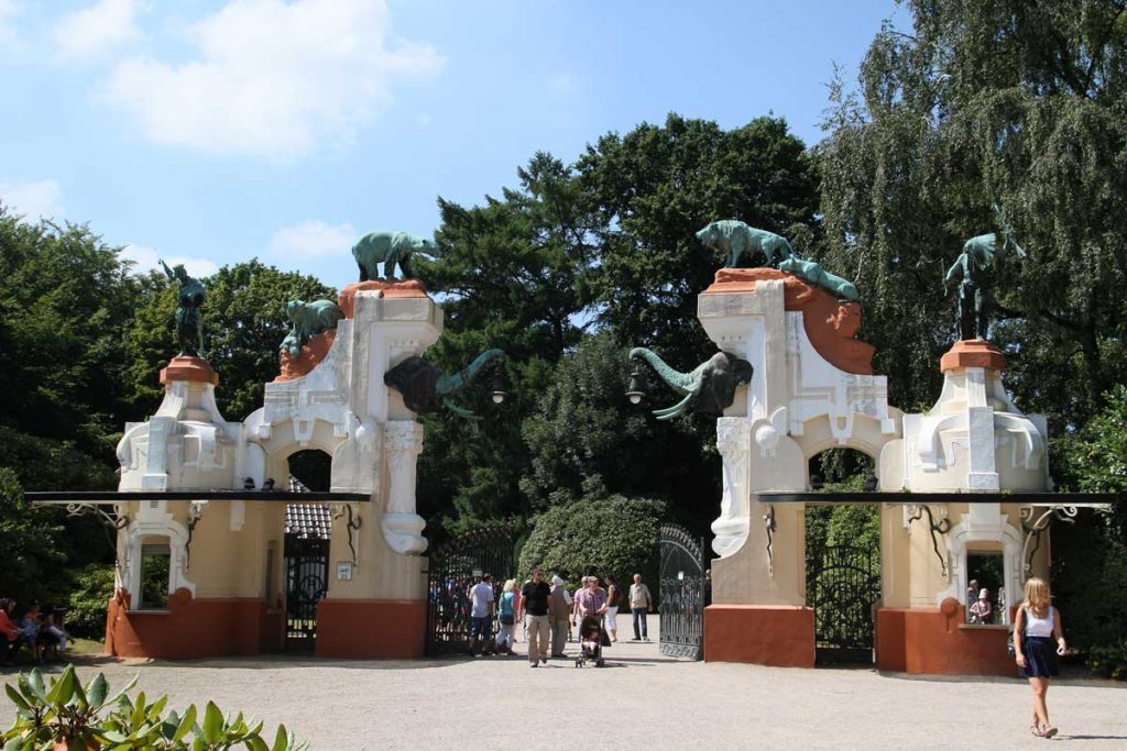 Tierpark Hagenbeck, Historisches Tor - Zoos Deutschland