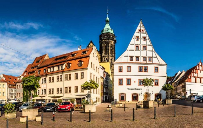 Pirna, Altstadt - Der Sächsische Weinwanderweg