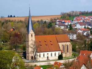 Alexanderkirche Marbach am Neckar - Der Württembergische Weinwanderweg