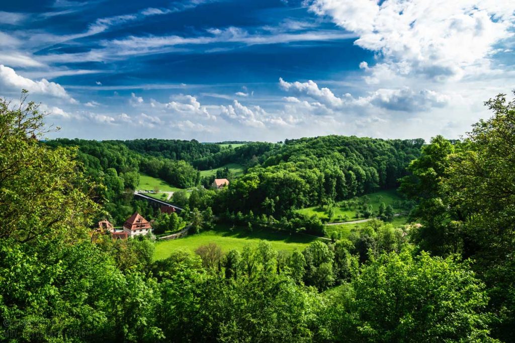 Der Panoramaweg Taubertal: Wandern vom Taubertal ins Maintal